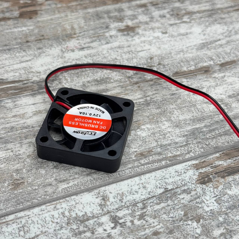 Вентилятор охлаждения 4010 40×40×10 мм, 12В, 2 pin, для видеокарт, 3D-принтеров и электроники Киев - изображение 3