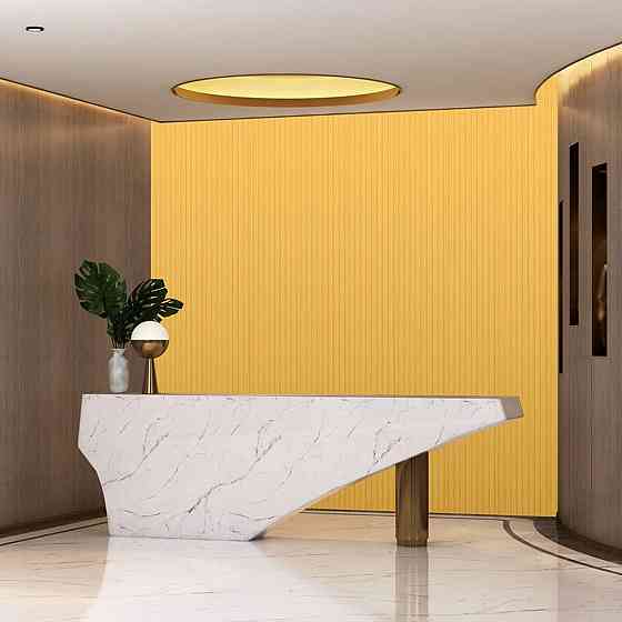 Панель-рейка в рулоне 2900х350х6мм Золотой SW-00002069 Днепр