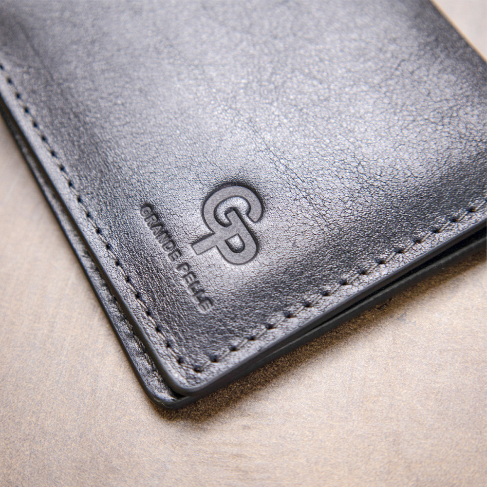 Портмоне из натуральной кожи GRANDE PELLE 11462 Черный Киев - изображение 10