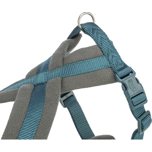 Шлей Trixie Premium для собак туристический M 45–80 см 25 мм сине-зеленый Киев - изображение 2