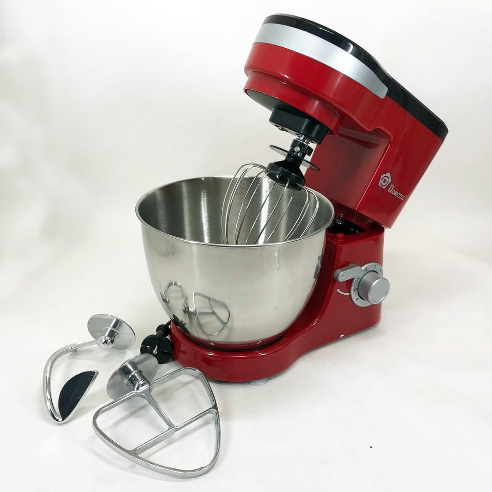 Кулинарный миксер Domotec MS-1368 1500 Вт, Стационарный планетарный тестомес с чашей SI-73 Ивано-Франковск - изображение 8