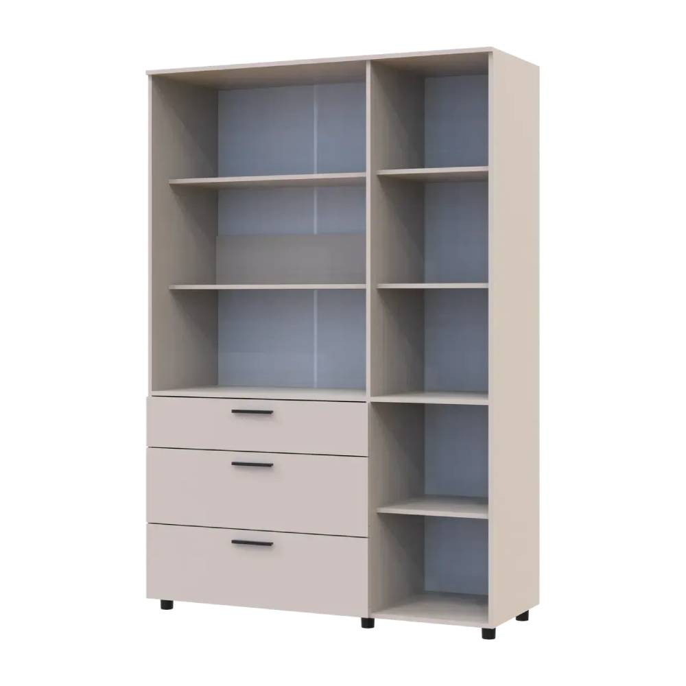 Шафа для одягу Doros Торн Кашемір 3 ДСП/3Ш (полиці) 135х51.6х200 (DRS-012060) Львів - фото 8