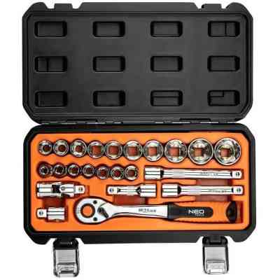 Набор инструментов Neo Tools 1/2, 23 шт. (08-694) Вінниця