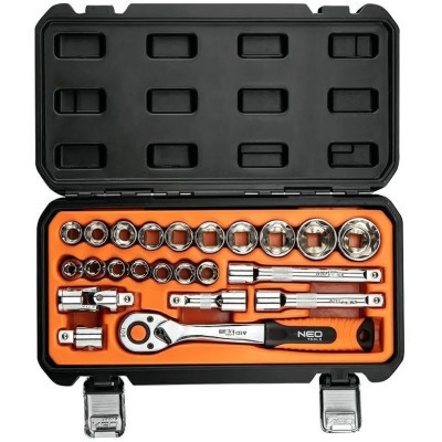 Набор инструментов Neo Tools 1/2, 23 шт. (08-694) Винница - изображение 2
