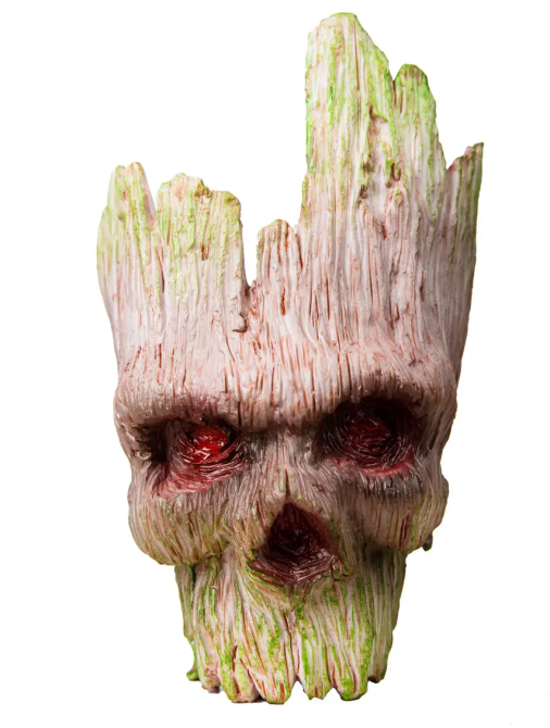 Горщик для квітів та канцелярії Грут Groot G11 череп + кругла підставка Київ - фото 7