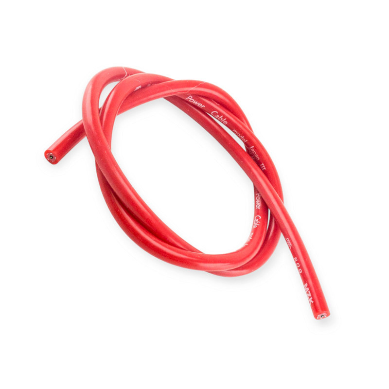 Бронепровод красный силикон 1000мм Мукачево - изображение 1