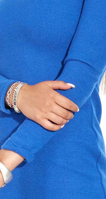 Теплое лаконичное платье с разрезом (42) Киев - изображение 3