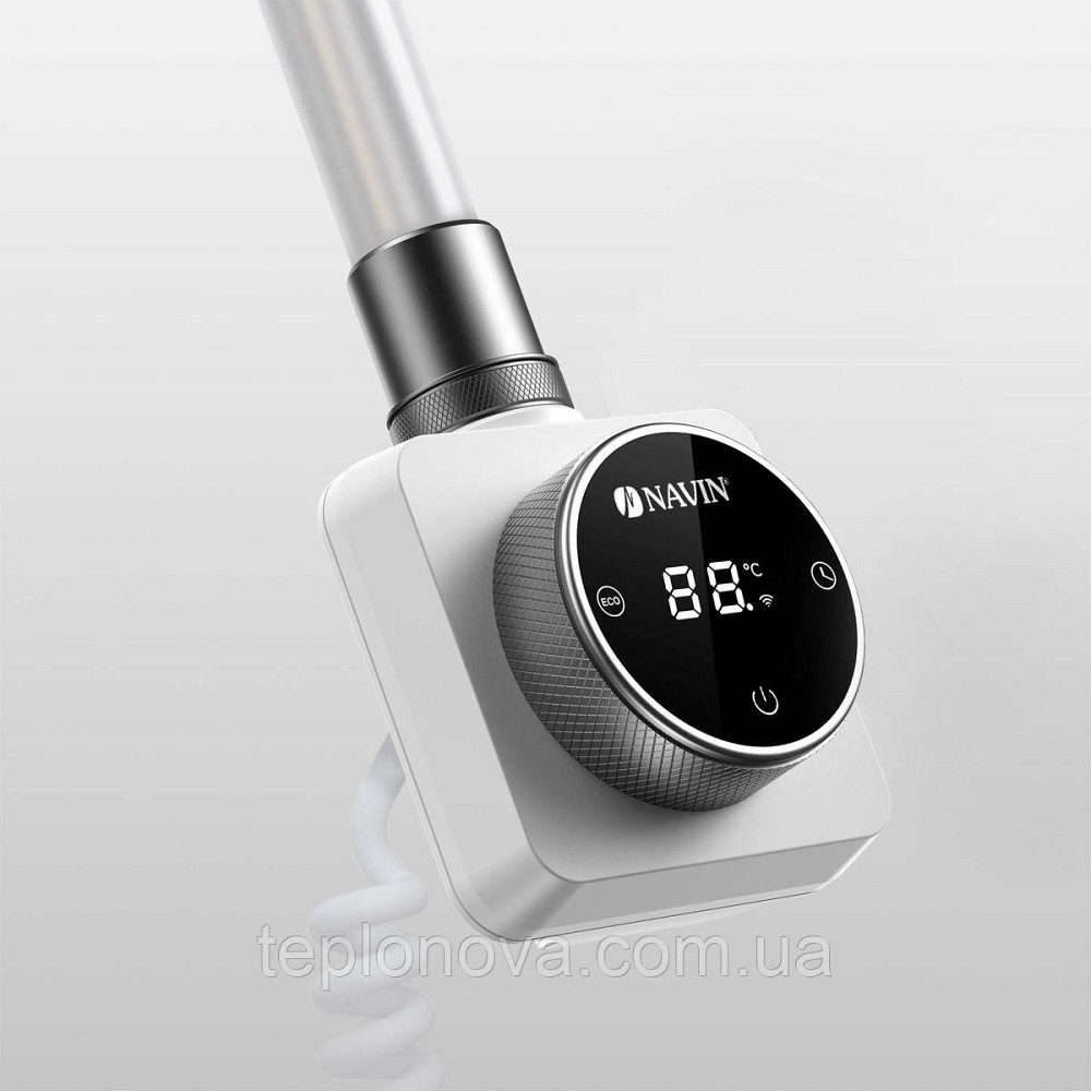 ТЕН для сушарки для рушників NAVIN Accorto 300 W білий з Wi-Fi Чернівці - фото 1