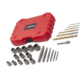 Экстракторы болтов (головки + свёрла) 2,5-19 мм 26шт (пласт. кейс) обломанных Мукачево - изображение 1