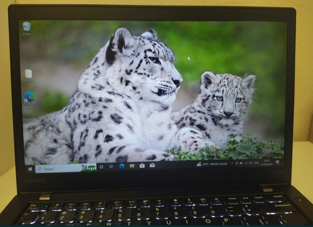 Ноутбук: Lenovo Think Pad T460s/ i5-6300U/ RAM 12Gb./ 256Gb.SSD/ 14" FHD Київ - фото 2