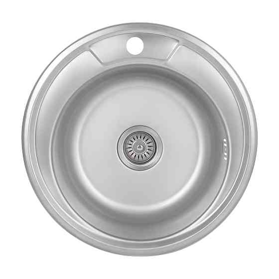 Кухонная мойка Brinex 490-A 0,6 мм Satin (BRIN490SAT06) Киев