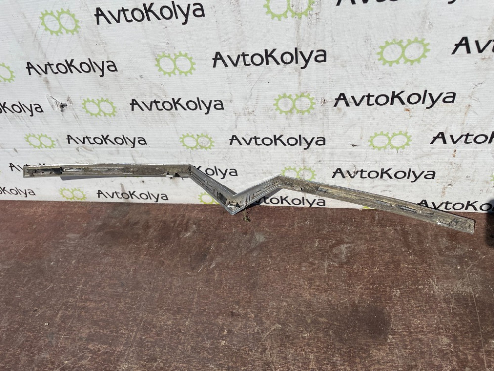 Накладка решітки (хром) бампера/радіатора Citroen C4 2004-2010 Ковель - изображение 2