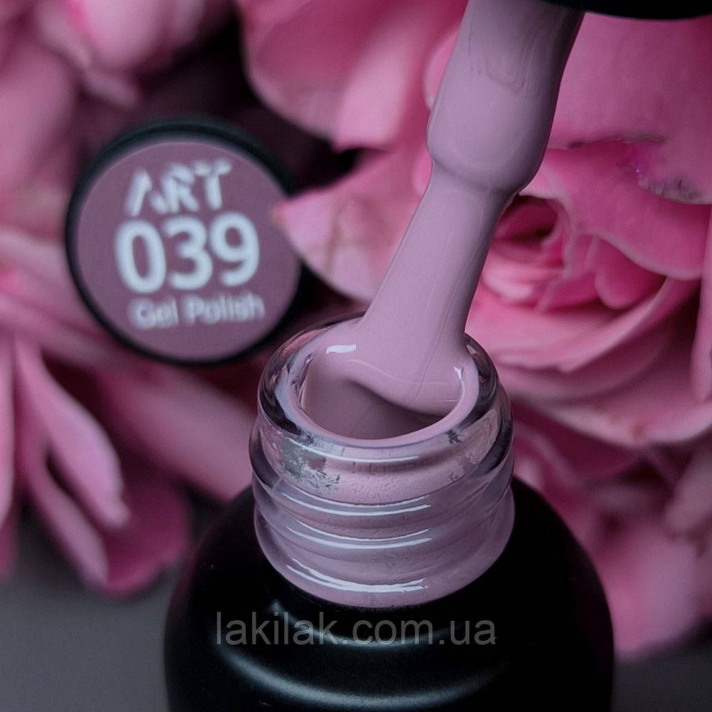 Гель-лак ART in detail 39 (ніжний приглушений рожевий) 6мл Херсон - фото 1
