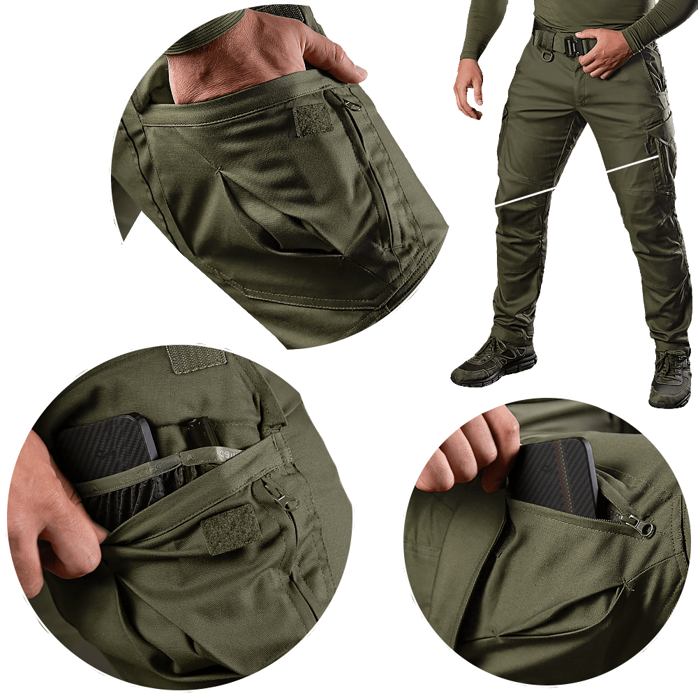 Тактические брюки Спартанец Canvas (Оливковые) размер S Киев - изображение 5