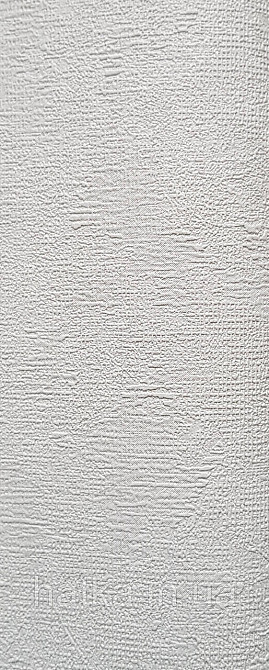 Шпалери вінілові на флізеліні NOVA метрові під штукатурку структурні однотонні білі Київ - фото 1