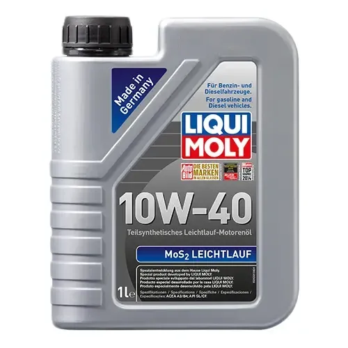 Liqui Moly 1930 MoS2 Leichtlauf SAE 10W-40 (Молибден) моторное масло 1 л Ковель