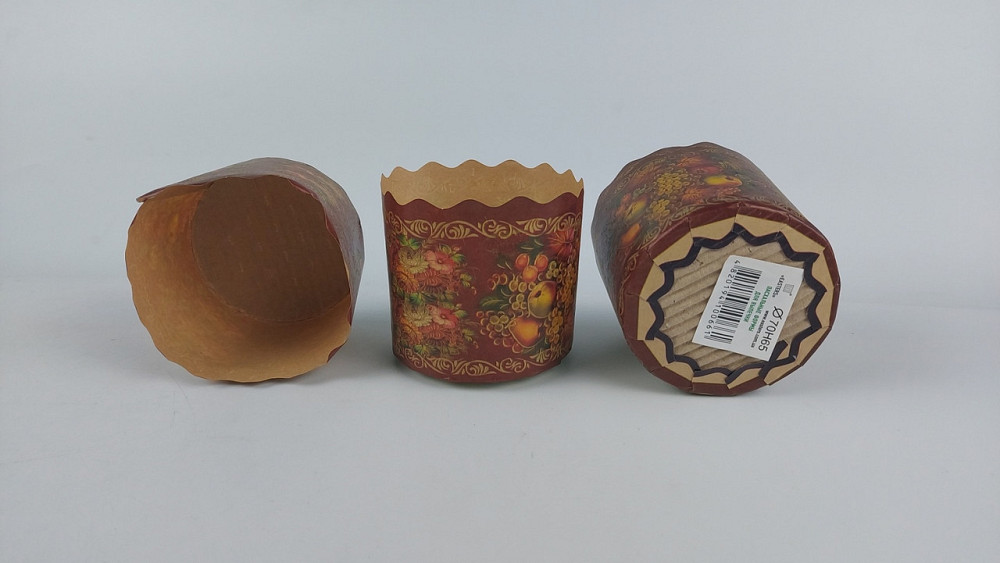 Бумажная форма для Пасхи  (65*70) Жостово (100гр) (50 шт) Харків - фото 2