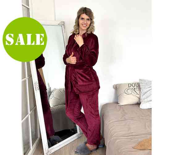 Домашній костюм з халатом "Nelly" оптом | Батал Київ