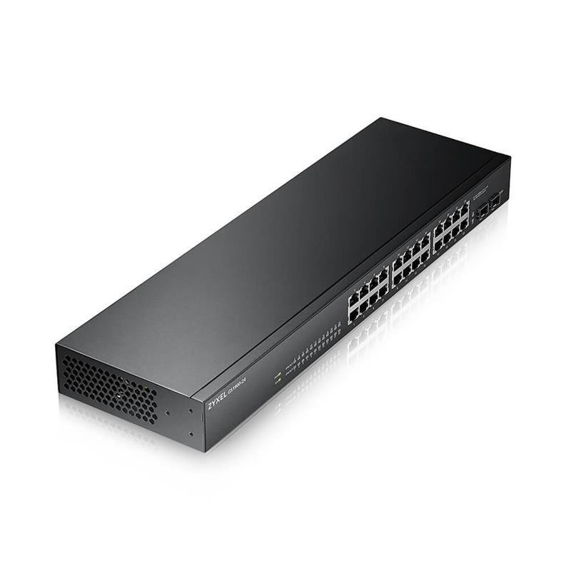Комутатор ZYXEL GS1900-24 (GS1900-24-EU0102F) (24xGE, 2хSFP, безшумний, WebSmart) Харків - фото 2