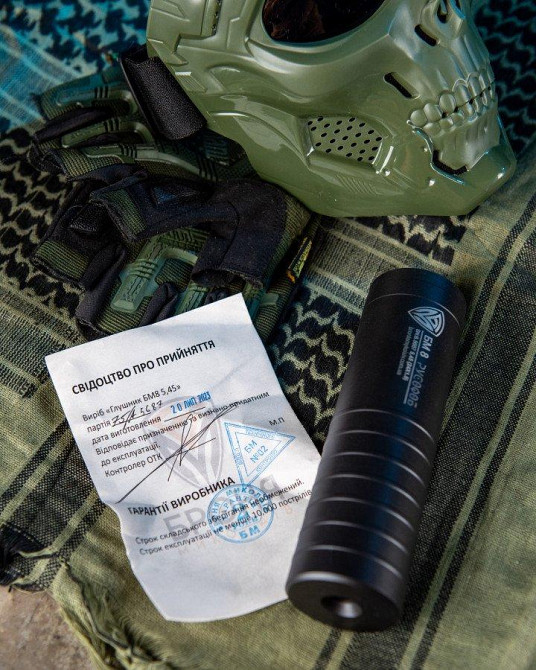 Бойовий глушник БМ 8 "Русофоб" 5,45 (24×1,5) gen2 ВТ7644 Одеса - фото 7