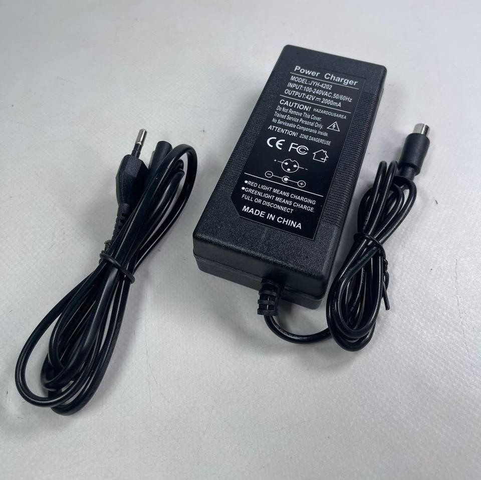 Зарядне для самоката велосипеда 42V 2A штекер 8mm Одесса - изображение 2