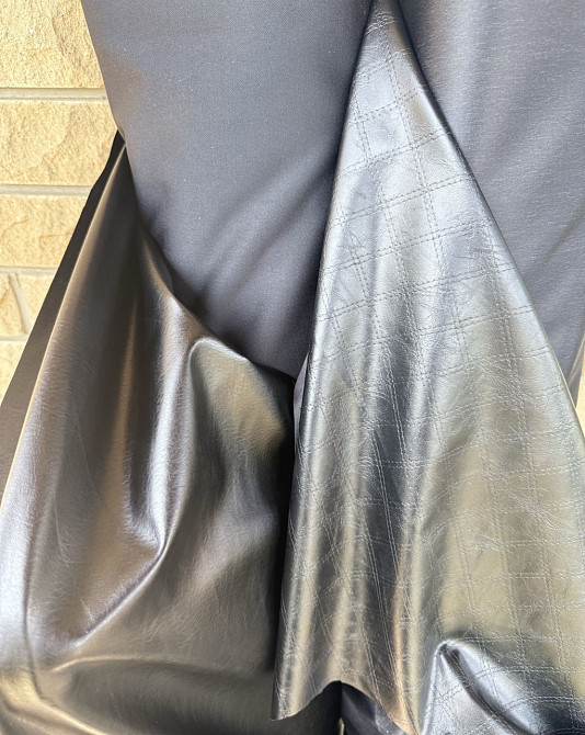 Ткань опт / кожзам ромбик мебельный и тд - от 5 м Киев - изображение 1