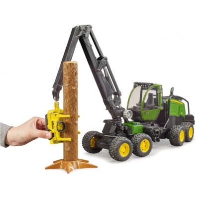 Спецтехника Bruder Харвестер John Deere 1270G с 1 бревном (02135) Винница - изображение 11