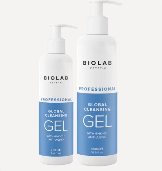 Очищуючий антивіковий гель з Трипептидом Міді Anti-Aging Cleansing Gel With Copper Tripeptide BIOLAB Estetic, 500 мл Дніпро - фото 1