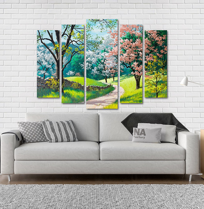 Модульная картина Парк Сакуры Art-11_5 Киев - изображение 2