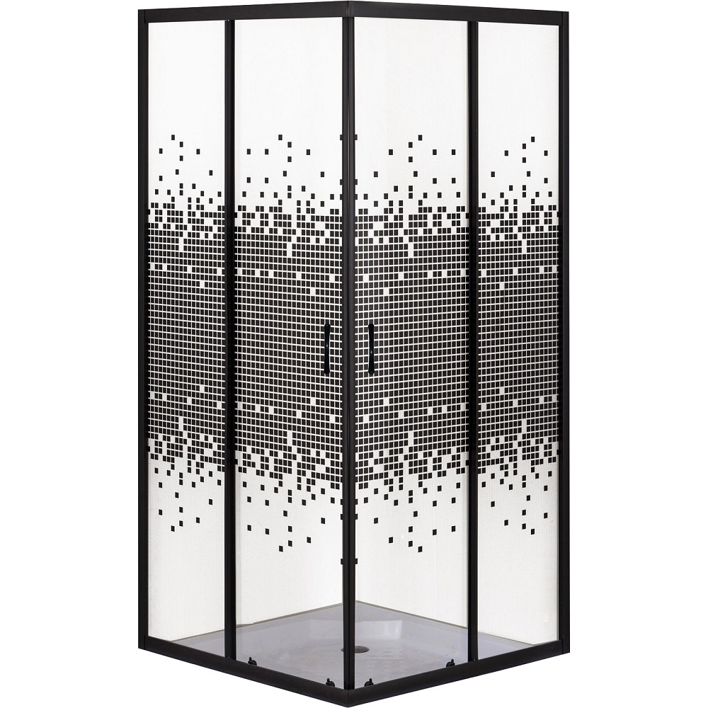 Душова кабіна квадратна без піддона ODRA N90TB.Mosaic BRAVO (1уп.) Тернополь - изображение 1