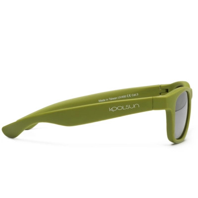 Детские солнцезащитные очки Koolsun Wave, 3-10 років хакі (KS-WAOB003) Винница - изображение 2