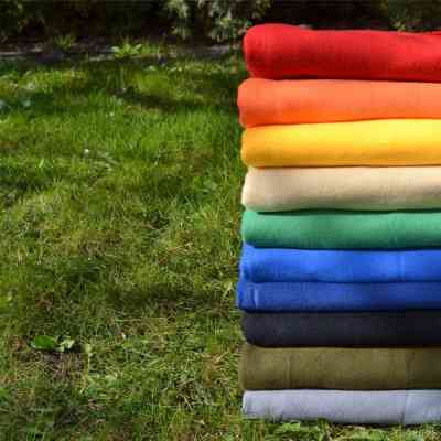 Плед Bergamo подушка Mild флисовый 150 х 180 см Синий (202312pl-03) Винница