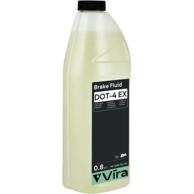 Тормозная жидкость VIRA Brake Fluid DOT-4 EX 0,8 л (VI1203) Винница - изображение 3