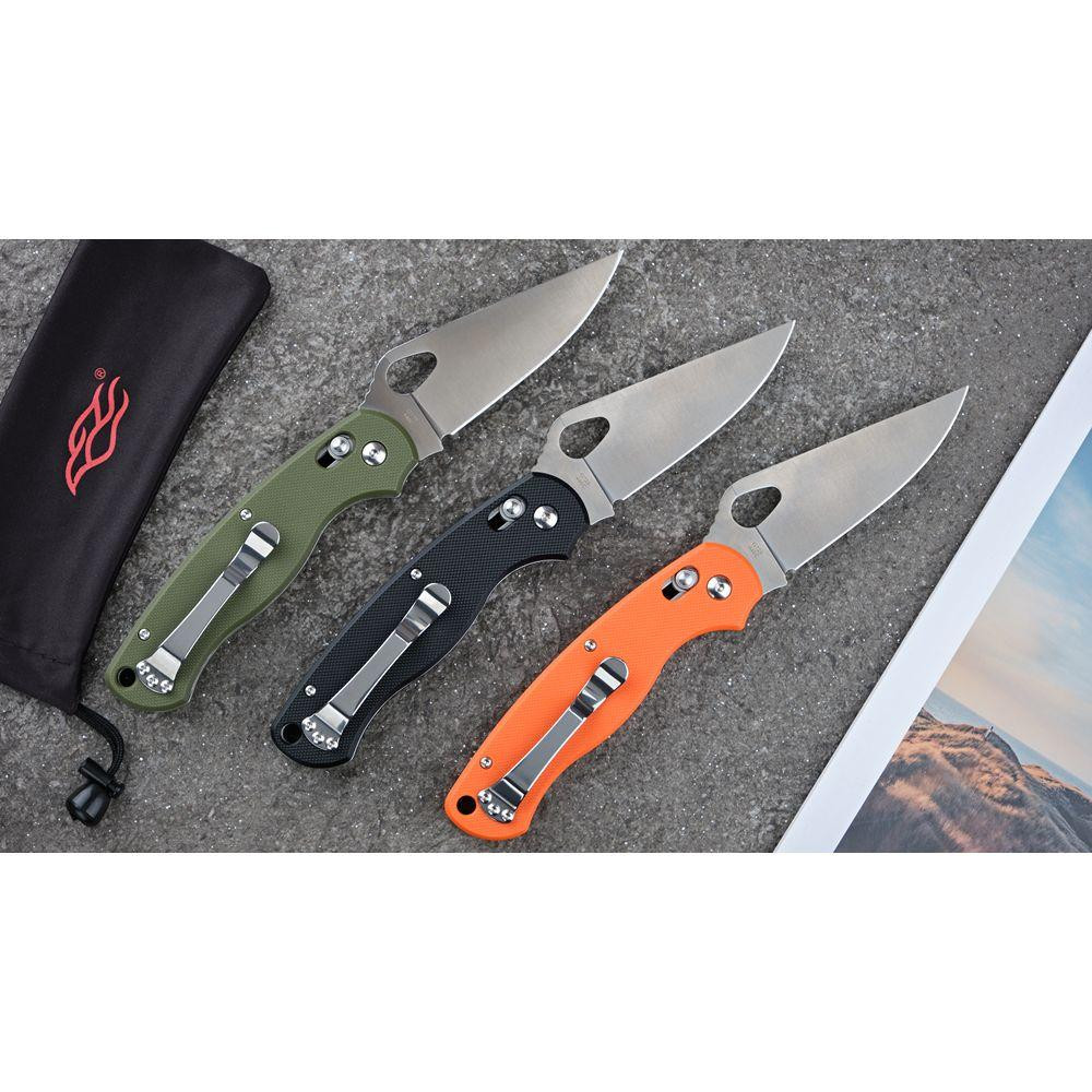 Нож складной Ganzo G729-OR оранжевый Ровно - изображение 10