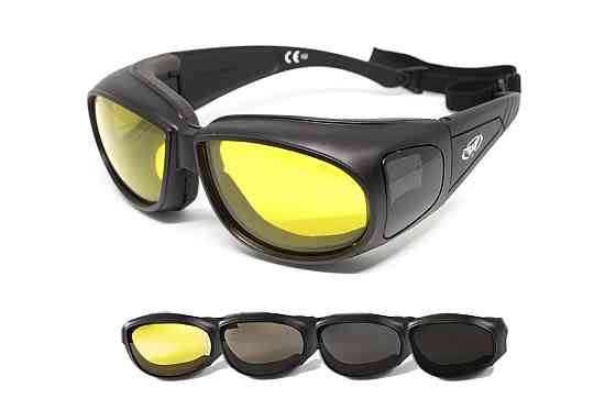 Окуляри Global Vision Outfitter Photochromic (yellow) Anti-Fog, фотохромні жовті Запоріжжя