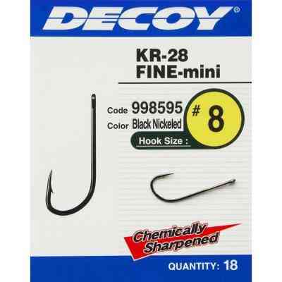 Гачок Decoy KR-28 Fine mini 08 (18 шт/уп) (1562.03.30) Вінниця