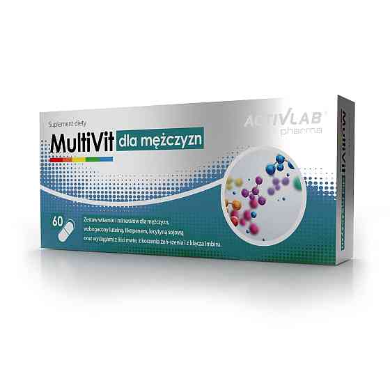 Мультивит для мужчин Activlab MultiVit for Men 60 tabs Луцк