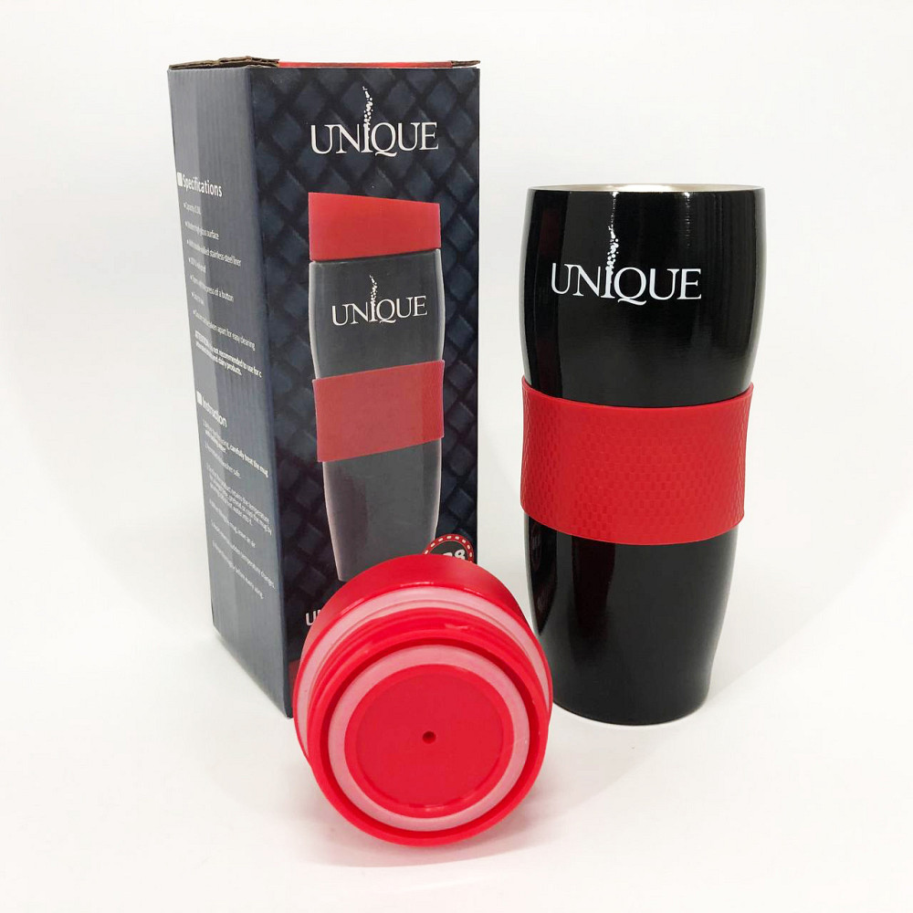 Термочашка похідна, Класичний термос для чаю і кави, Термокружка для напоїв води, Баночка-термос VJ-87 Львів - фото 3