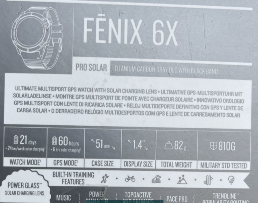 Смарт -Часы Garmin Fenix 6X Pro Solar 51mm. Киев - изображение 2