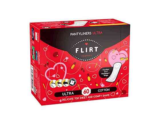 Прокладки щоденні slim cotton - в інд.упаков. 60шт BIG PACK ТМ FANTASY FLIRT Solmir Київ