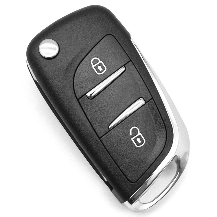 Выкидной ключ Peugeot с чипом и 2 кнопками Киев - изображение 5