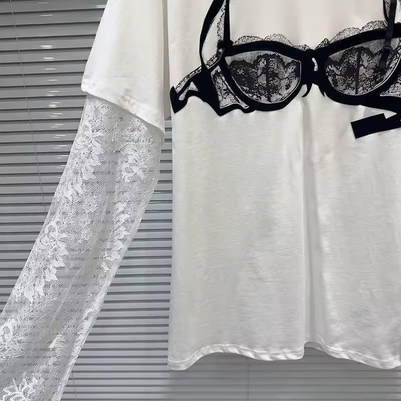 Женская стильная оверсайз футболка 