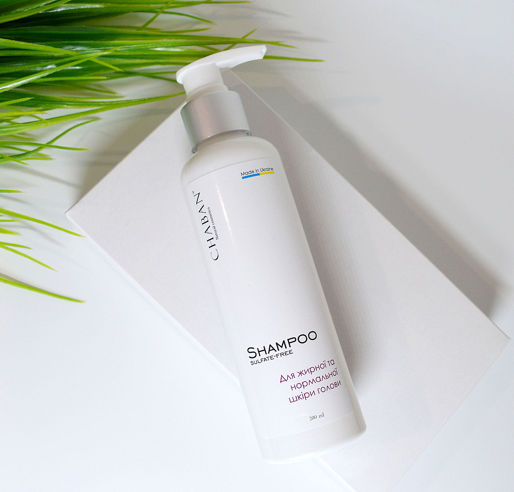 Безсульфатний шампунь для жирної та нормальної шкіри голови Chaban 200 мл Київ - фото 2
