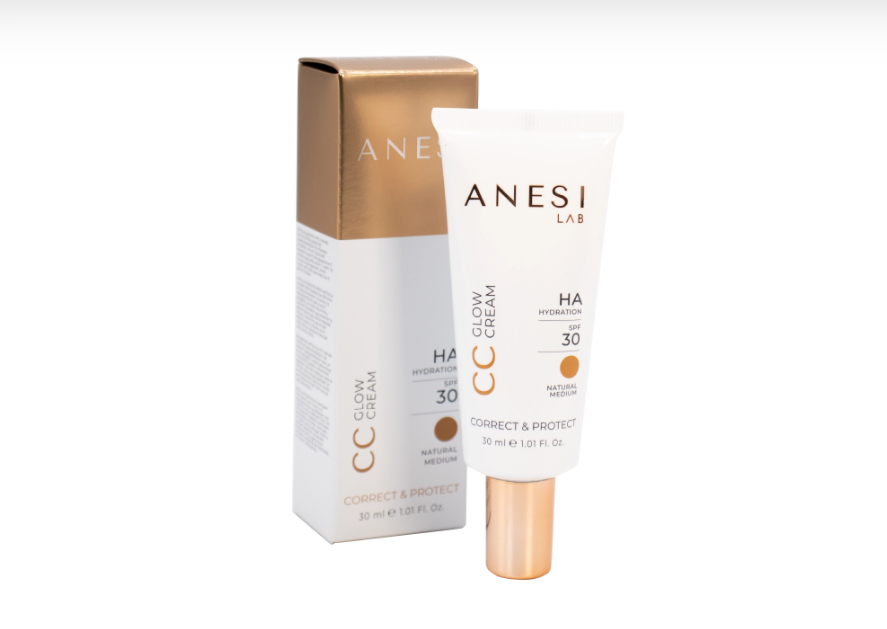 Тональный СС крем оттенок средний CC Glow Cream Anesi Lab 50 мл Днепр - изображение 1