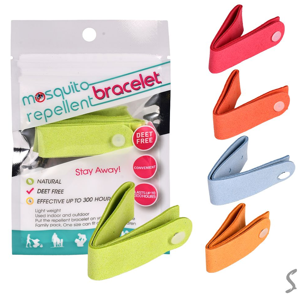 Браслет- репеллент от комаров и насекомых 25*2*0.2см (до 7 днiв) MH-5154 Днепр - изображение 1