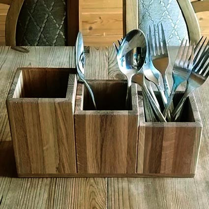 Підставка для столових приладів "Тельєра" сепія Миколаїв - фото 1