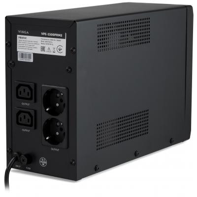 Источник бесперебойного питания Vinga LED 1500VA ( VPE-1500PRM2 ) (VPE-1500PRM2) Винница - изображение 4