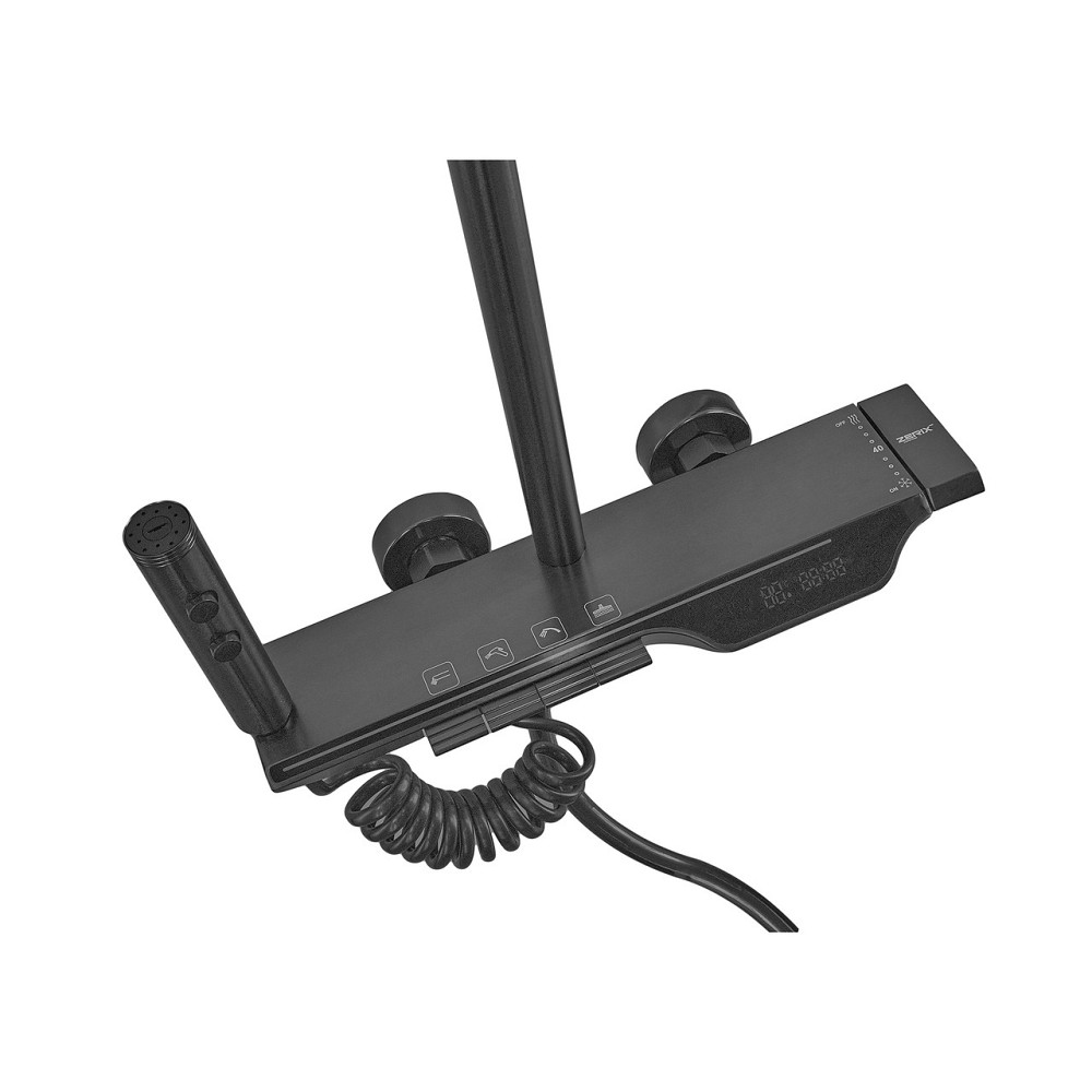 Душова колонна Zerix PBX-009-J з кнопковим змішувачем та 4 режимами подачі води Харків - фото 7