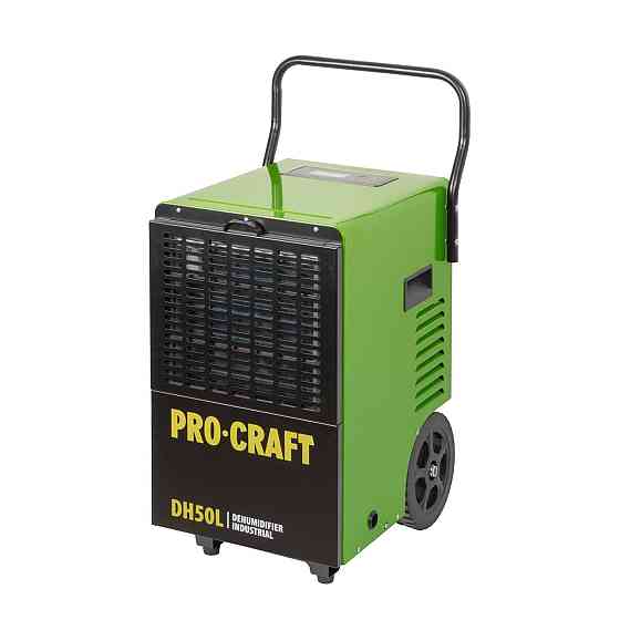 Промышленный осушитель воздуха Procraft DH50L (900 Вт) — эффективное осушение с гарантией 36 мес Львов