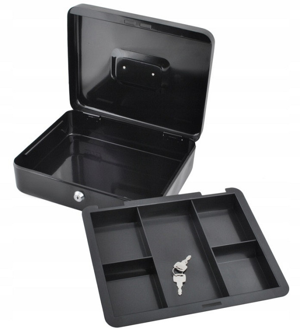 Металлический Ящик копилка для ключей и денег с 2 ключами Malatec (1216) Нововолынск - изображение 5